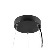 MEDO® RING 60, Pendelleuchte, Pendellänge 300cm, 3000/4000K, 110°, DALI, Touch, schwarz