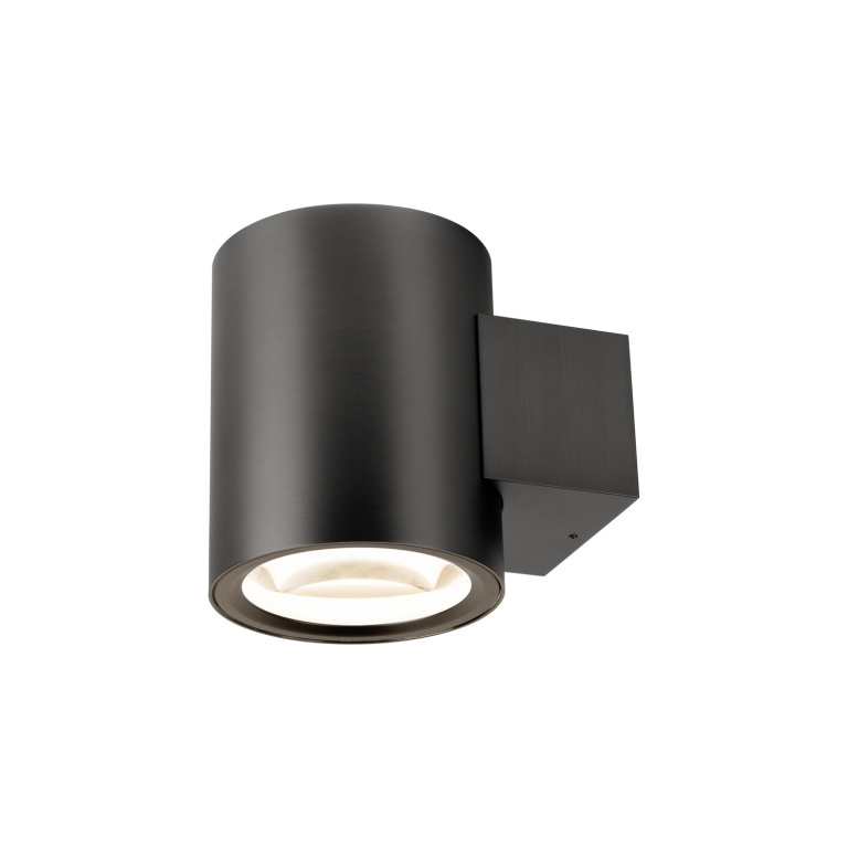 SLV OCULUS, Wandaufbauleuchte, rund, 2000-3000K, 15W, Dim-to-Warm, PHASE, 100°, dunkel bronze