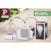 Eco-Line Filament 230V LED Birne E27 3er-Pack  1055lm 5W 3000K  Klar