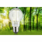 Eco-Line Filament 230V LED Birne E27 1er-Set  1055lm 5W 4000K  Klar