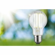 Eco-Line Filament 230V LED Birne E27 1er-Set  1055lm 5W 4000K  Klar