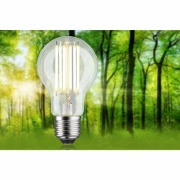 Eco-Line Filament 230V LED Birne E27 1er-Set  1521lm 7,2W 3000K  Klar