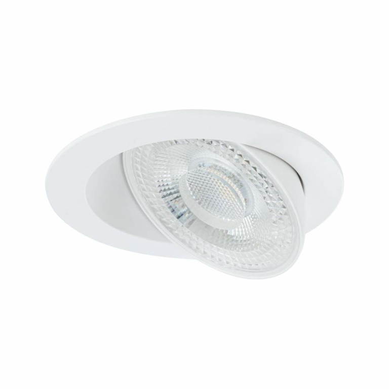 Paulmann LED Einbauleuchte White Select Aumus Weiß Einzelspot 5W 700lm 3-Step-Dim 2700 - 6500K rund schwenkbar White-Select 230V