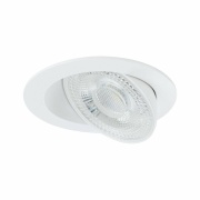 LED Einbauleuchte White Select Aumus Weiß Einzelspot 5W 700lm 3-Step-Dim 2700 - 6500K rund schwenkbar White-Select 230V