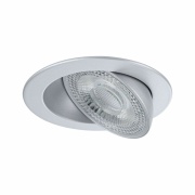 LED Einbauleuchte White Select Aumus Chrom matt Einzelspot 5W 700lm 3-Step-Dim 2700 - 6500K rund schwenkbar White-Select 230V