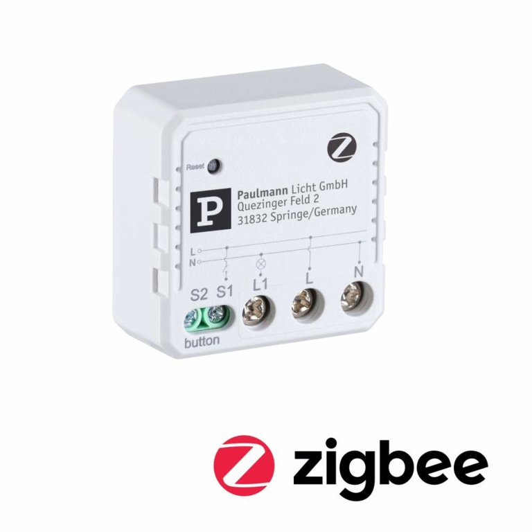 Paulmann Unterputzaktor Smart Home Zigbee 3.0 On/Off Weiß