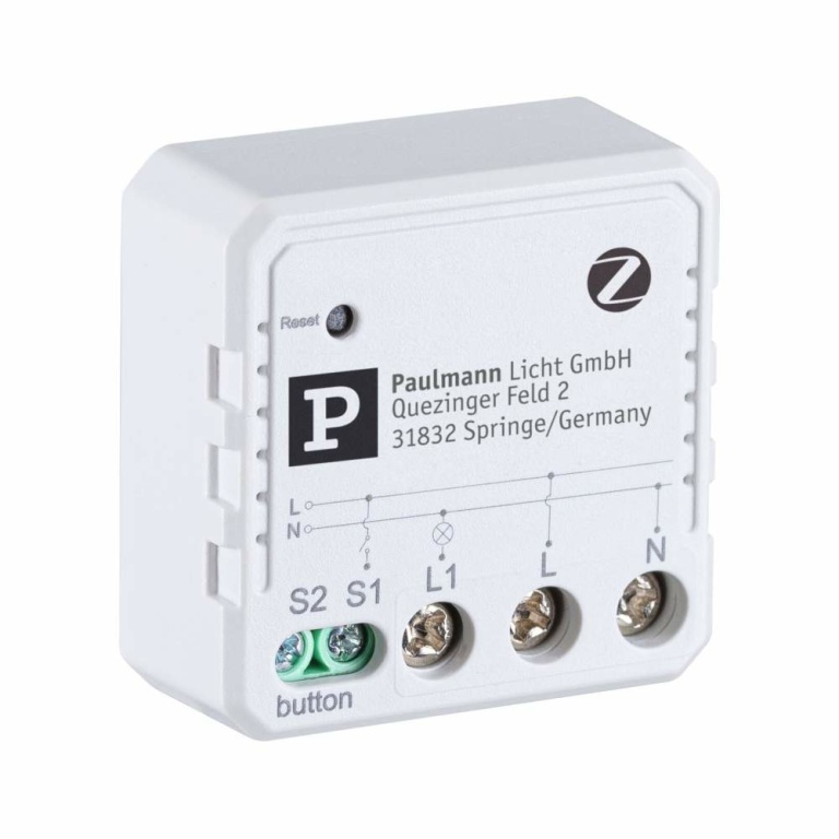 Paulmann Unterputzaktor Smart Home Zigbee 3.0 On/Off Weiß