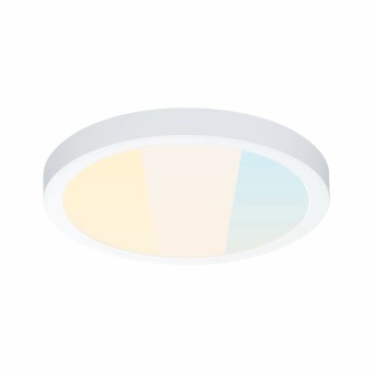 Paulmann LED Panel Alya Weiß rund 230mm 17W 1700lm White-Select 3000K / 4000K / 6500K