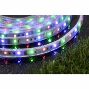 LED Stripe Solar inkl. Fernbedienung 5m IP44 3,2W 22lm/m 60 LEDs/m RGB