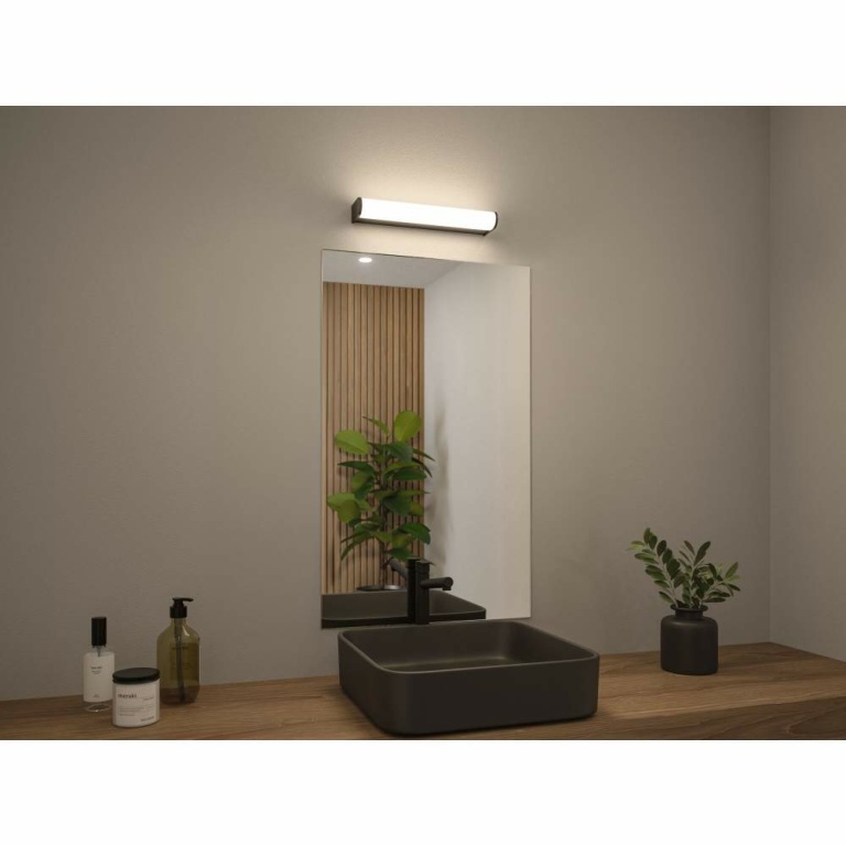 Paulmann Selection Bathroom LED Wandleuchte Arneb  IP44  3000K 700lm 230V 9W  Schwarz