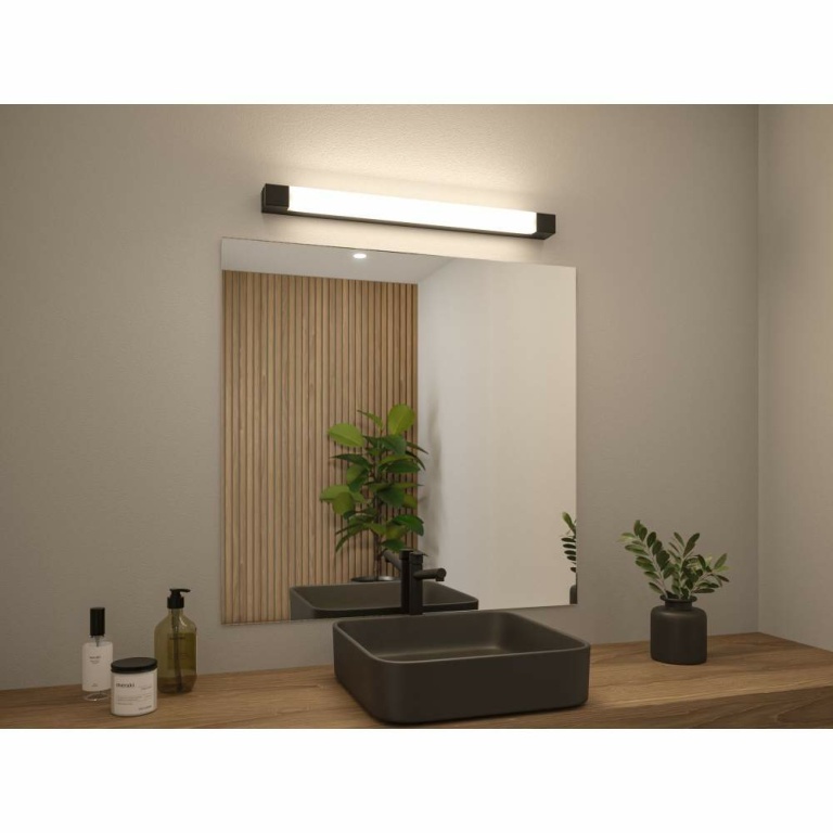 Paulmann Selection Bathroom LED Spiegelleuchte Quasar  IP44  3000K 900lm 230V 11,2W  Schwarz