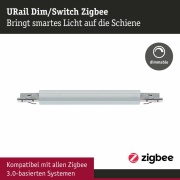 URail Zigbee 3.0 Dimm/Switch Adapter/Verbinder Chrom matt max.50W