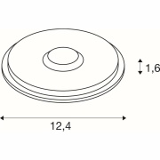 BIG PLOT LED-Modul Aluminium Bodeneinbauleuchte Orientierungsleuchte IP67 3000K 540lm 4.9W