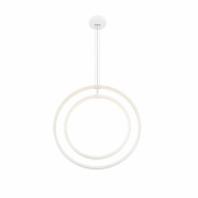 LED Pendelleuchte One Vertical in weiß matt mit CCT-Switch 40W dimmbar