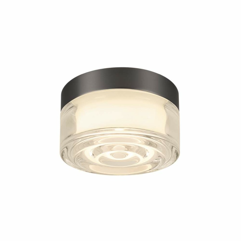 SLV LED Wand- & Deckenleuchte CYFT WAVE mit CCT-Switch 2700K/3000K/4000K IP65