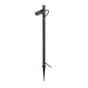 HELIA SLIM Pole, single, LED Outdoor Stehleuchte, schwarz IP65 3000K