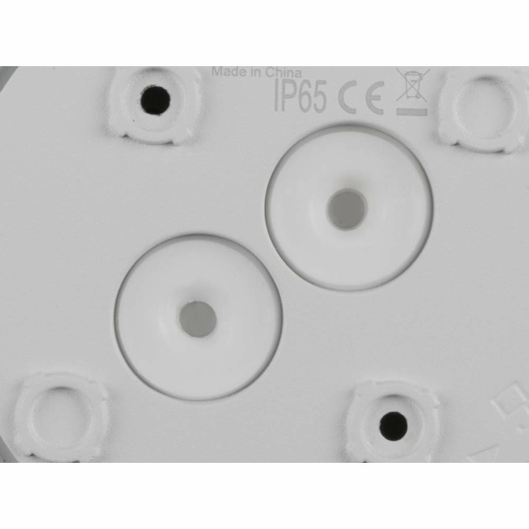 SLV D-RING S, Wandleuchte, PHASE, 2700/3000K, PHASE, IP65, weiß