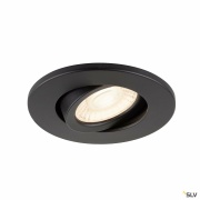 UNIVERSAL DOWNLIGHT Abdeckung, für Downlight IP20, schwenkbar, rund, schwarz