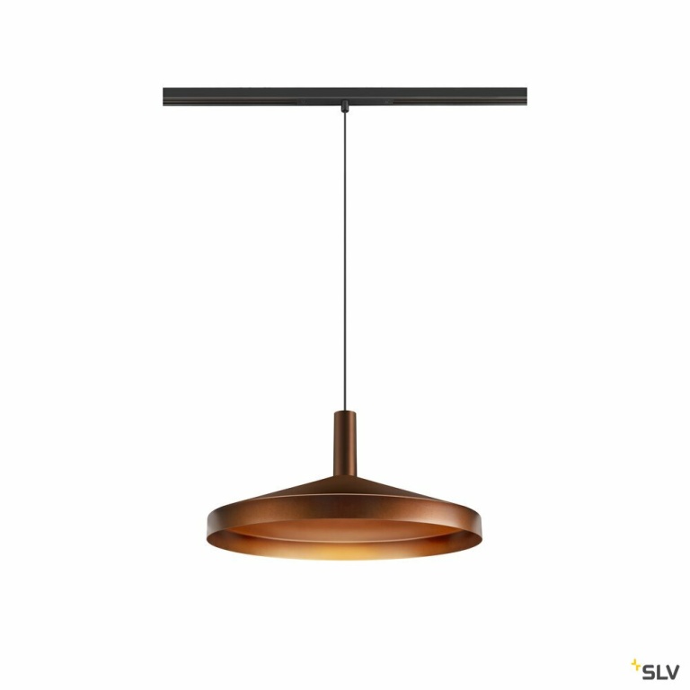 SLV LALU®, Pendelleuchte, 48V, Led Base, Mix&Match, 150 cm, 8 W, 3000 K, DALI, bronze