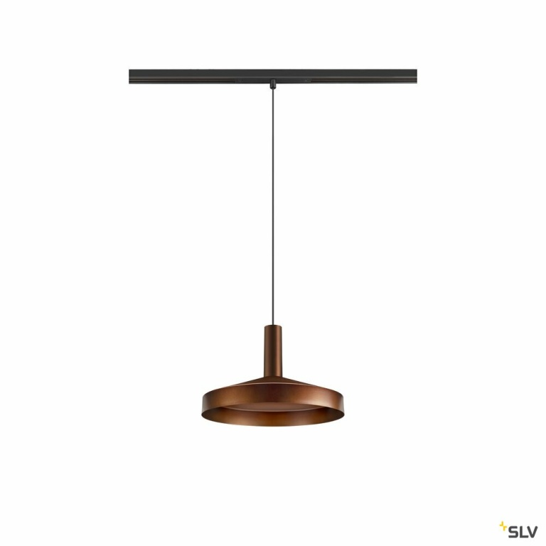 SLV LALU®, Pendelleuchte, 48V, Led Base, Mix&Match, 150 cm, 8 W, 3000 K, DALI, bronze