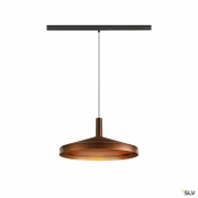 LALU®, Pendelleuchte, 48V, Led Base, Mix&Match, 150 cm, 8 W, 3000 K, DALI, bronze