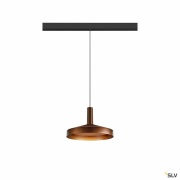 LALU®, Pendelleuchte, 48V, Led Base, Mix&Match, 150 cm, 8 W, 3000 K, DALI, bronze