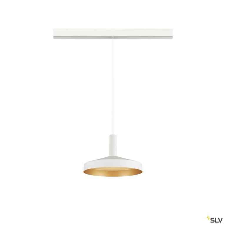 SLV LALU®, Pendelleuchte, 48V, Led Base, Mix&Match, 150 cm, 8 W, 3000 K, DALI, weiß