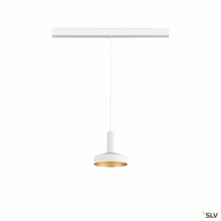 SLV LALU®, Pendelleuchte, 48V, Led Base, Mix&Match, 150 cm, 8 W, 3000 K, DALI, weiß