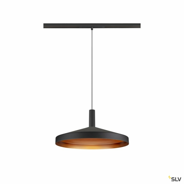 SLV LALU®, Pendelleuchte, 48V, Led Base, Mix&Match, 150 cm, 8 W, 3000 K, DALI, schwarz