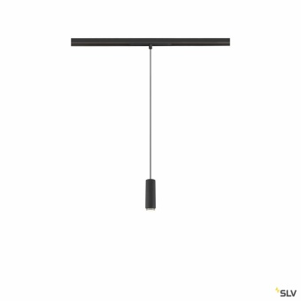 SLV LALU®, Pendelleuchte, 48V, Led Base, Mix&Match, 150 cm, 8 W, 3000 K, DALI, schwarz