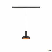 LALU®, Pendelleuchte, 48V, Led Base, Mix&Match, 150 cm, 8 W, 3000 K, DALI, schwarz