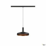 LALU®, Pendelleuchte, 48V, Led Base, Mix&Match, 150 cm, 8 W, 3000 K, DALI, schwarz