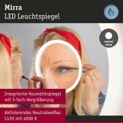 LED Leuchtspiegel Mirra  IP44  4000K 1065lm / 270lm 230V 20W dimmbar Spiegel