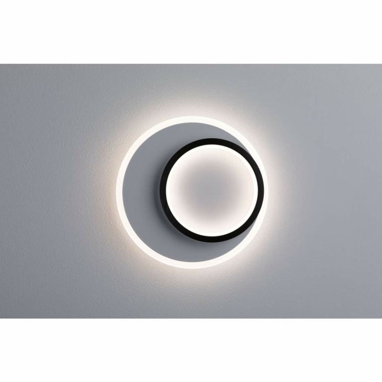 Paulmann LED Wandleuchte 2Form   4000K 1190lm / 870lm 230V 9,5 / 7W  Weiß Schwarz