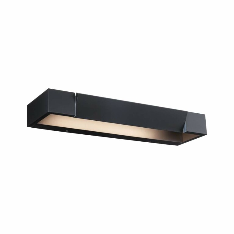 Paulmann Selection Bathroom LED Wandleuchte Lucille IP44  2700K 1000lm 230V 11W dimmbar Schwarz