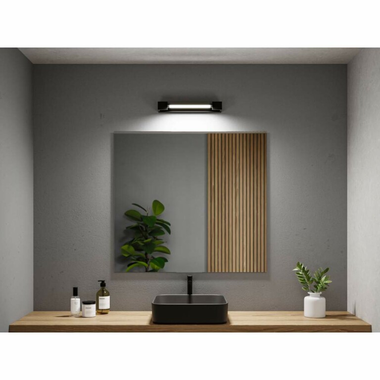 Paulmann Selection Bathroom LED Wandleuchte Lucille IP44  2700K 1000lm 230V 11W dimmbar Schwarz