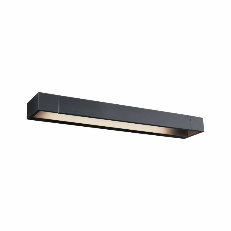 Paulmann Selection Bathroom LED Wandleuchte Lucille IP44  2700K 1300lm 230V 17W dimmbar Schwarz