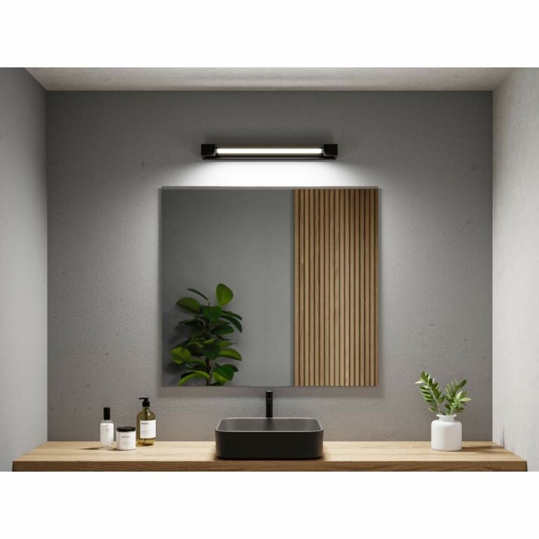 Paulmann Selection Bathroom LED Wandleuchte Lucille IP44  2700K 1300lm 230V 17W dimmbar Schwarz