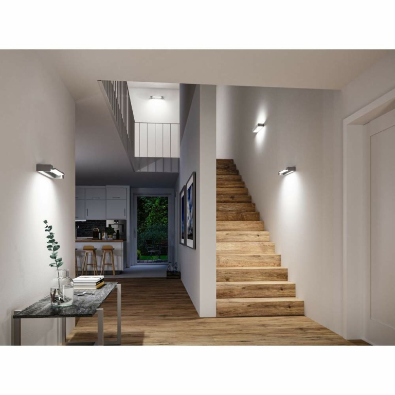 Paulmann Selection Bathroom LED Wandleuchte Lucille IP44  2700K 1000lm 230V 11W dimmbar Alu matt