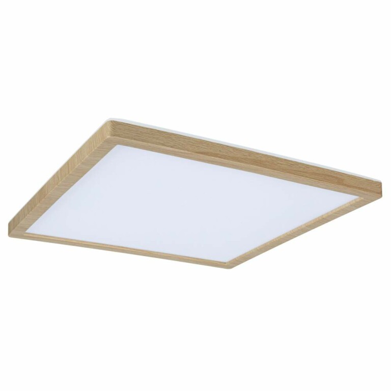 Paulmann LED Panel Atria Shine  IP44 eckig mm  15,7W 2100lm White Switch Holzoptik Eiche