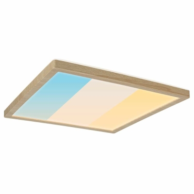 Paulmann LED Panel Atria Shine  IP44 eckig mm  15,7W 2100lm White Switch Holzoptik Eiche