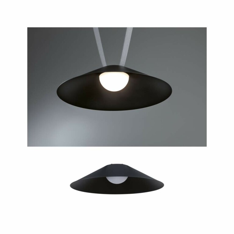 Paulmann ULine LED Pendelleuchte Cone  350mm 12W Schwarz