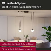 ULine Zubehör 2er-Set Gurt Halter 2er-Set Schwarz