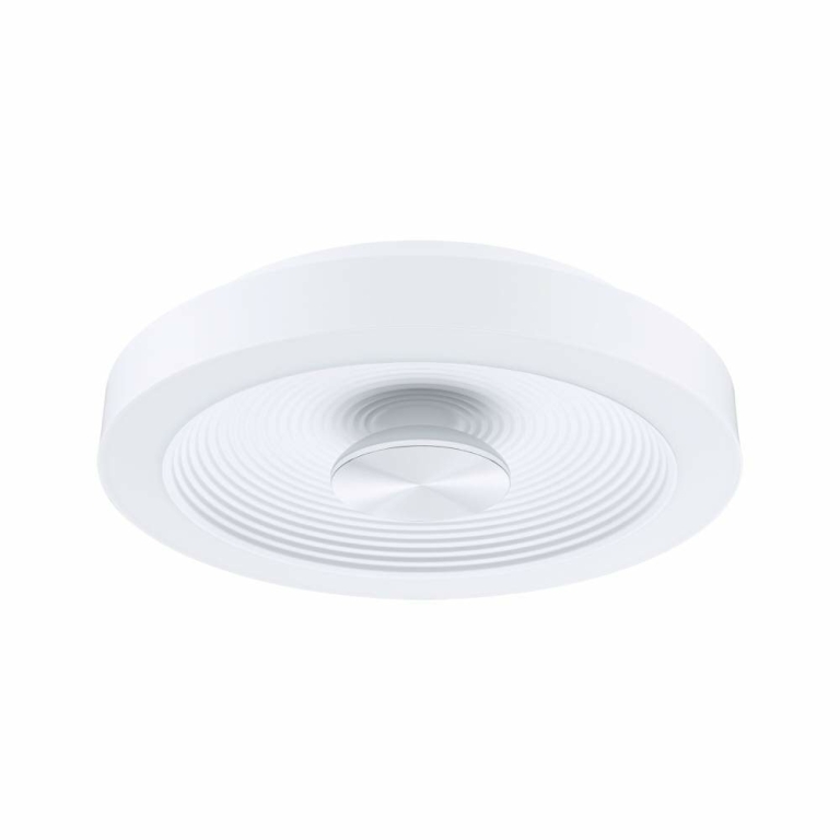 Paulmann LED Deckenleuchte Volea Weiß/Silber dimmbar inkl. Pendelabhängung ⌀ 32cm IP44 13W 3000K