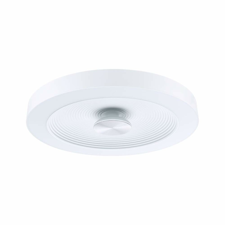 Paulmann LED Deckenleuchte Volea Weiß/Silber dimmbar inkl. Pendelabhängung ⌀ 40cm IP44 18,5W 3000K