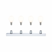 Set Spiegelleuchte Regula II inkl. Leuchtmittel 4-flammig
  E14 2700K 4x470lm 230V 4x4,5W dimmbar Chrom Opal