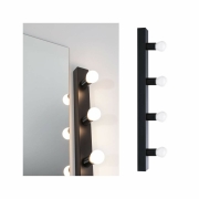 Set Spiegelleuchte Regula II inkl. Leuchtmittel 4-flammig
  E14 2700K 4x470lm 230V 4x4,5W dimmbar Schwarz Opal