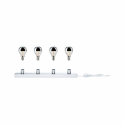 Set Spiegelleuchte Regula II inkl. Leuchtmittel 4-flammig
  E14 2700K 4x220lm 230V 4x2,6W dimmbar Chrom Kopfspiegel Silber