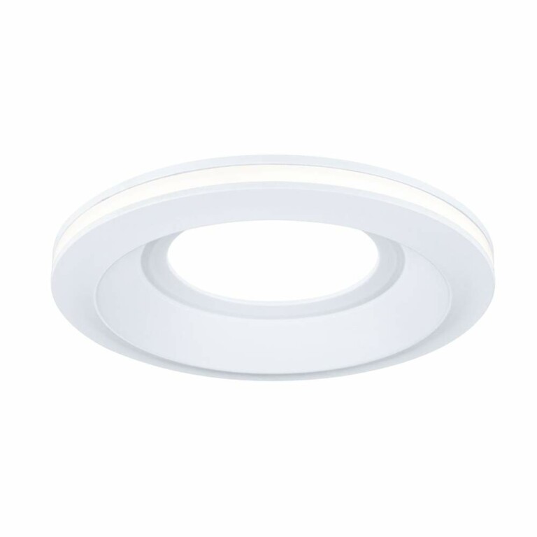 Paulmann LED Einbauleuchte Sormus Einzelleuchte  IP65 rund 100mm  4,8 / 1,5W 560lm / 180lm 230V  3000K Weiß