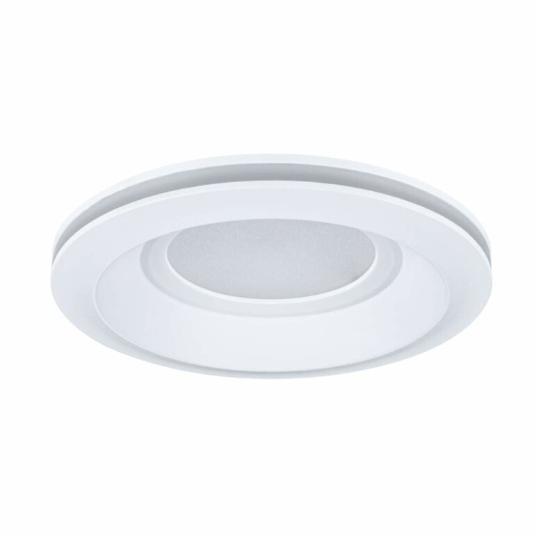 Paulmann LED Einbauleuchte Sormus Einzelleuchte  IP65 rund 100mm  4,8 / 1,5W 560lm / 180lm 230V  3000K Weiß